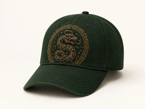 Serpent Glyph Cap